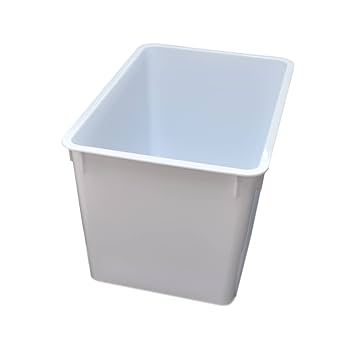 Amazon | メダカ舟 黒容器 白容器 14L 単品 水槽 トロ舟 トロ
